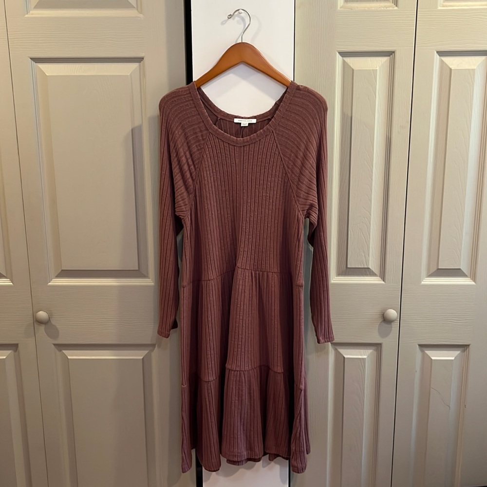 American Eagle Ribbed Knit Dress